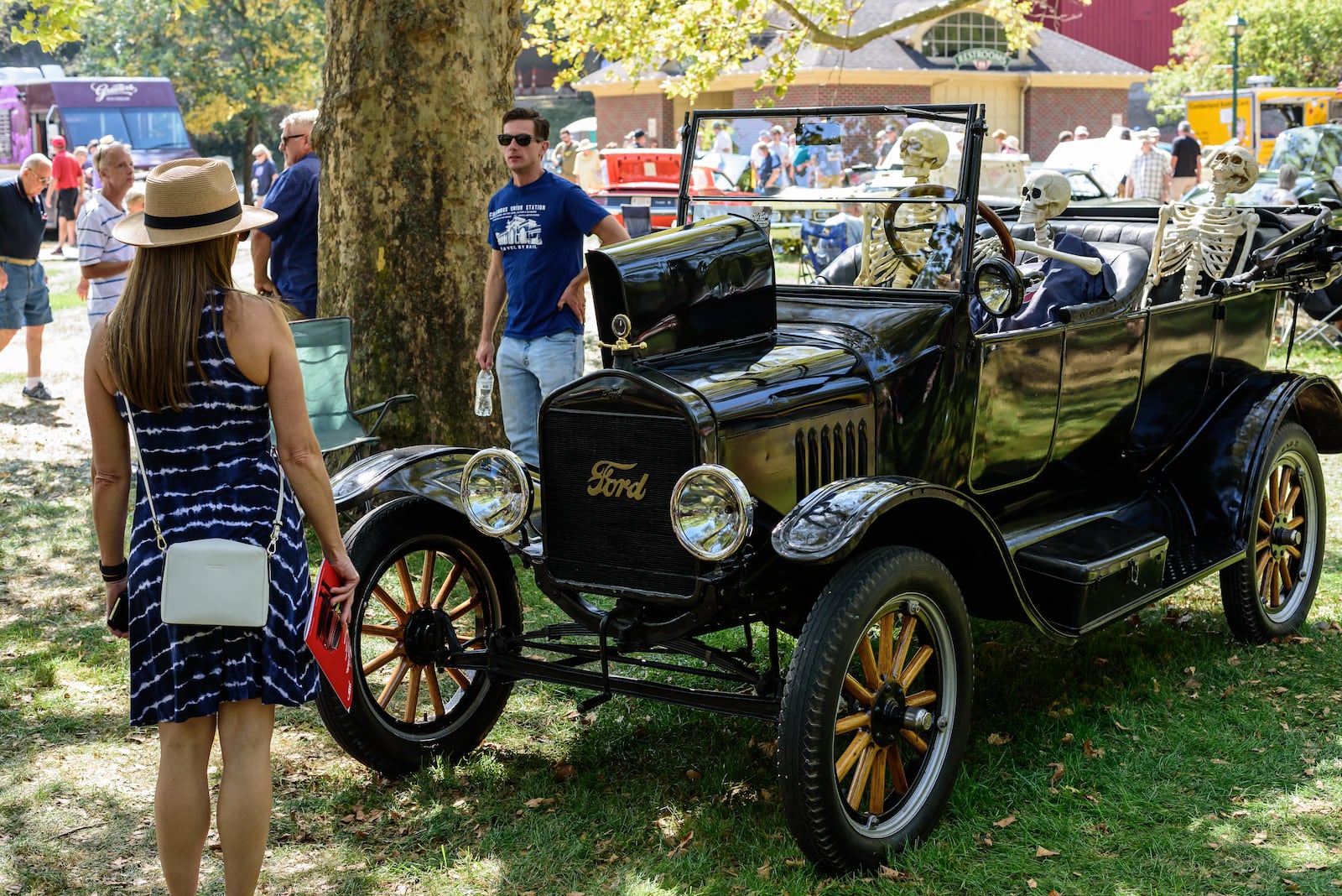 Carillon Historical Park hosted the 17th annual Dayton Concours d’Elegance on Sunday, Sept. 15, 2024. The Packard was the featured marque to commemorate its 125th anniversary. TOM GILLIAM / CONTRIBUTING PHOTOGRAPHER