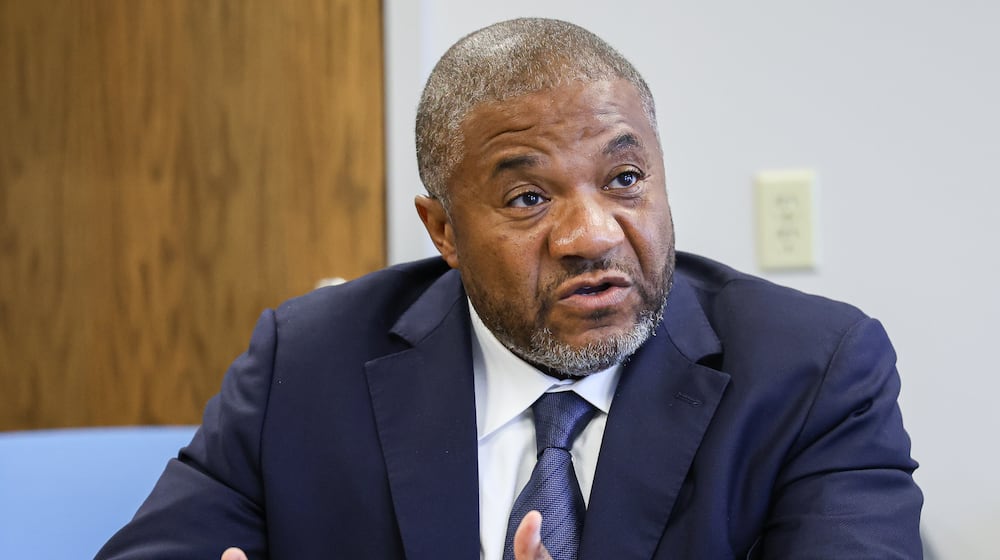 Dayton area attorney Michael Wright talks during a news conference on Thursday, July 24 at Wright and Schulte's office in downtown Dayton. He said he is launching an independent investigation into the reported death of Hershall Creachbaum Jr. at the behest of the boy’s estate. BRYANT BILLING / STAFF