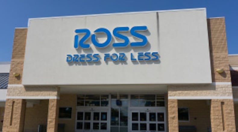 An exterior sign has been requested for Ross Dress For Less at the Dayton Mall.