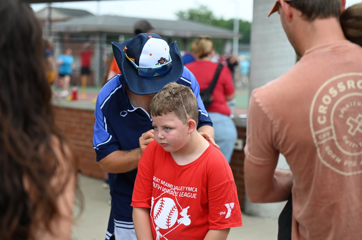 Savannah Bananas make a surprise visit to Nuxhall Miracle League in Fairfield