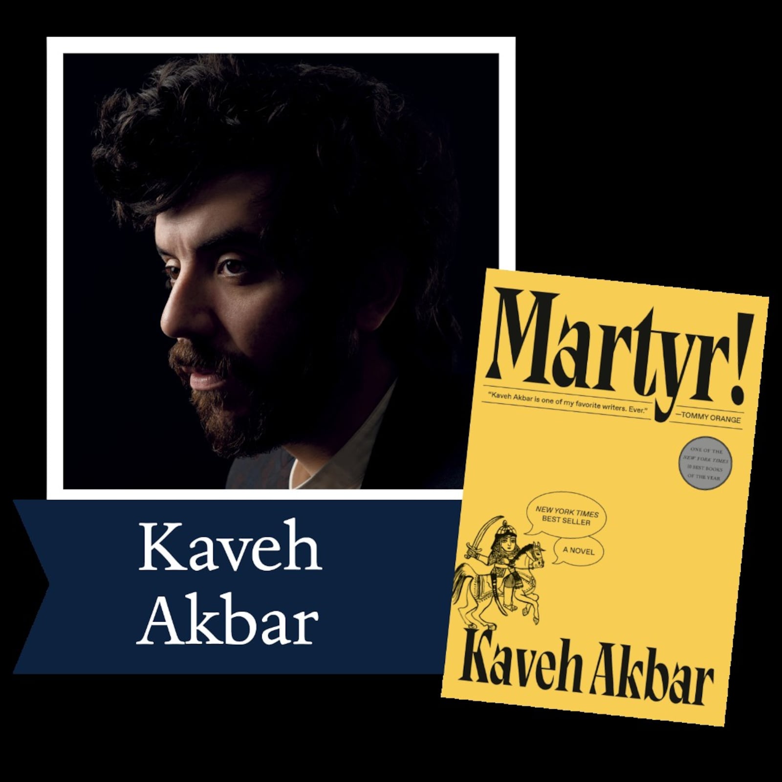 Kaveh Akbar, author of "Martyr!" CONTRIBUTED