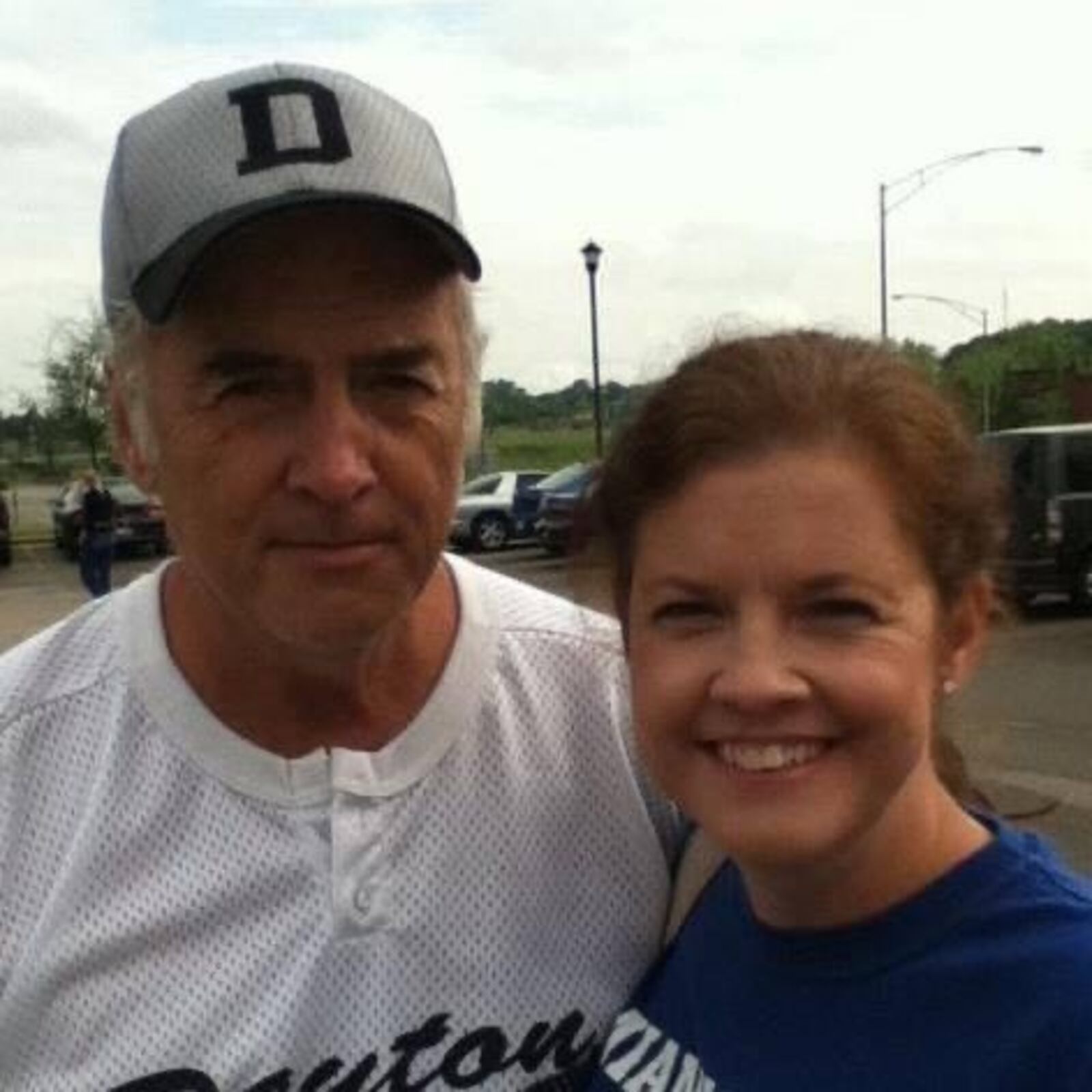 Barbara Goralski and her father, Michael Behr shared a love for softball. CONTRIBUTED