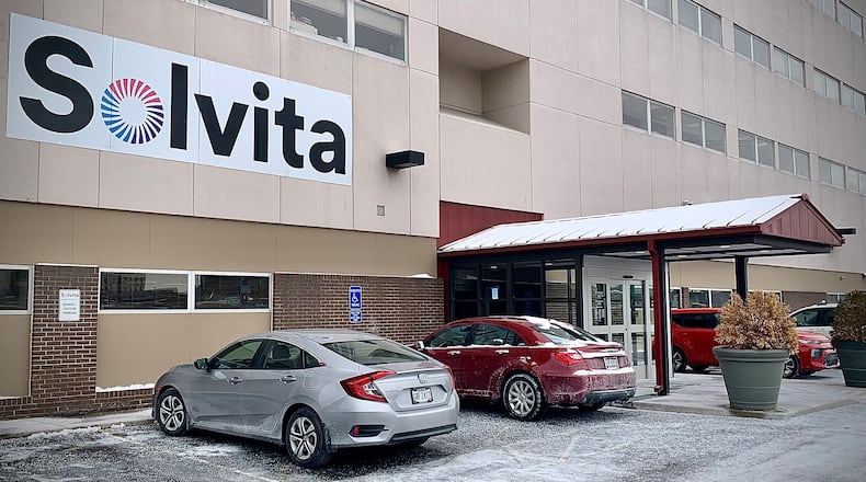 Versiti Blood Center located at 349 S Main St., Dayton. Versiti is leasing about 30% of the space in the building from Solvita, which owns the building and is still doing tissue bank operations in the rest of the space. MARSHALL GORBY\STAFF