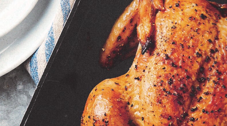 Roasted chicken is tasty holiday option.
