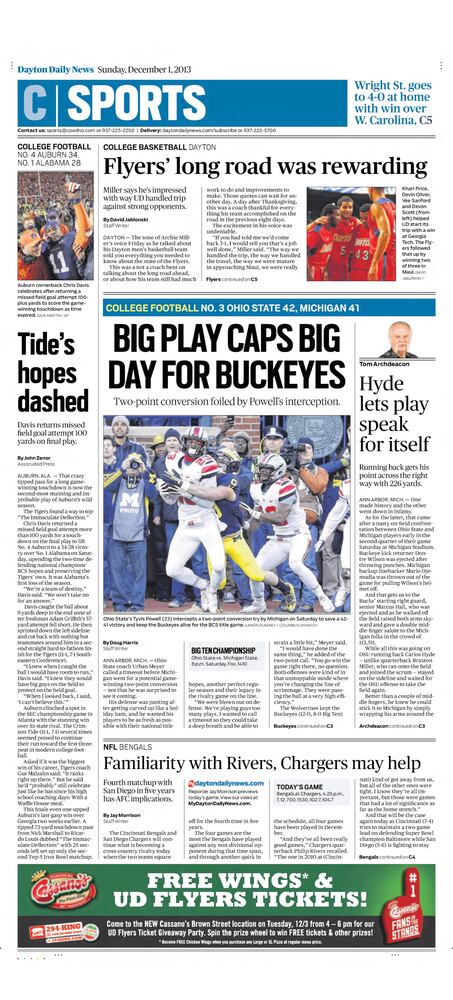 Ohio State Football pages