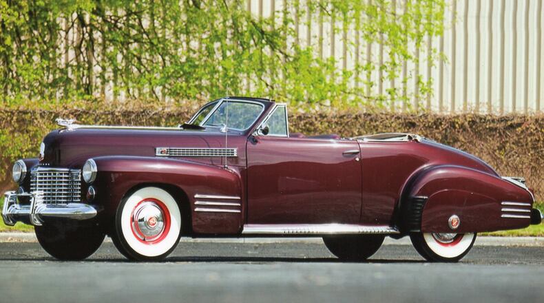 Featured marques at the 12th annual Dayton Concours d’Elegance at Carillon Park will be Cadillac, represented here by a 1941 Series 62, and the E-type Jaguar, here an XKE Coupe. The Sept. 16 event supports Dayton History. Contributed photo