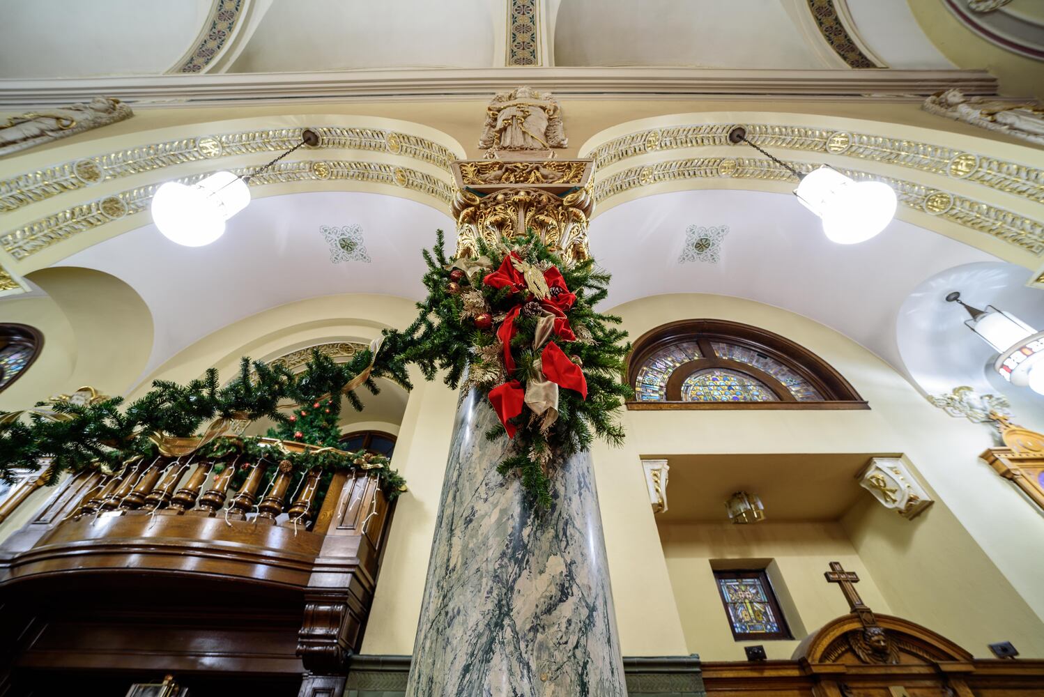 PHOTOS: Christmas Eve morning at St. Joseph Catholic Church in downtown Dayton
