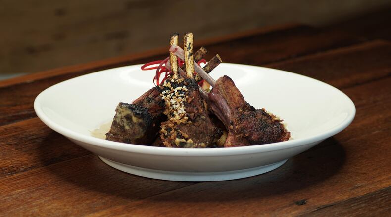 Basil's on Market's new Lamb Rack. CONTRIBUTED
