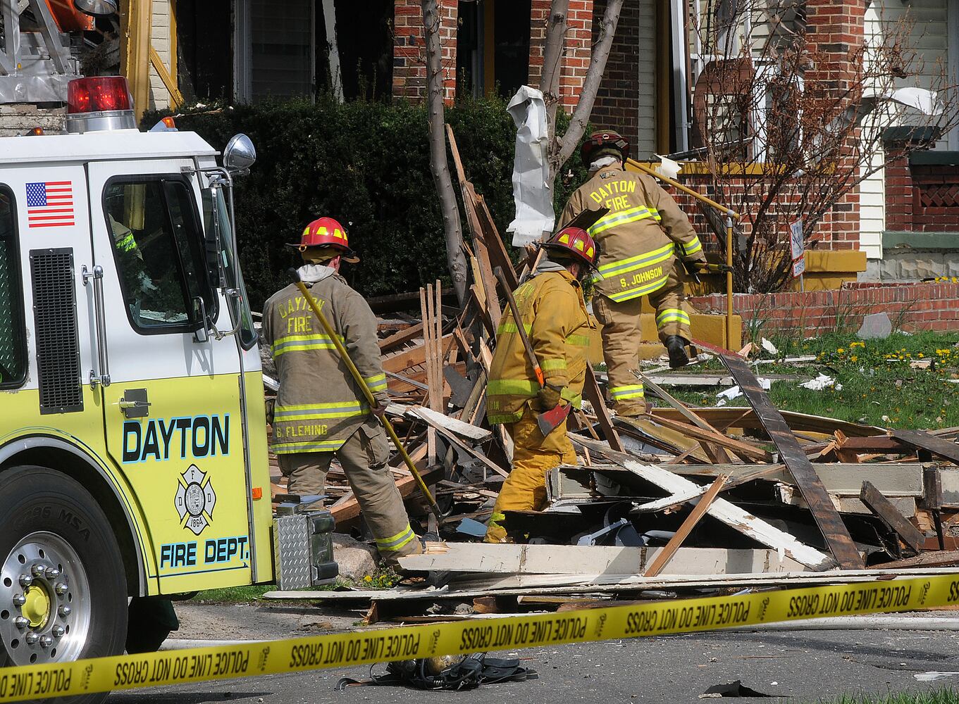 Dayton House Explodes