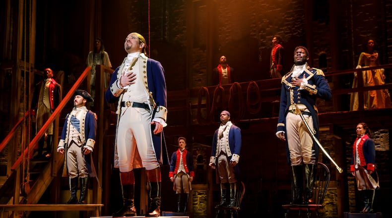 Dayton Live's Premier Health Broadway Series presented "Hamilton" at the Schuster Center during the 2021-22 season. CONTRIBUTED PHOTO BY JOAN MARCUS
