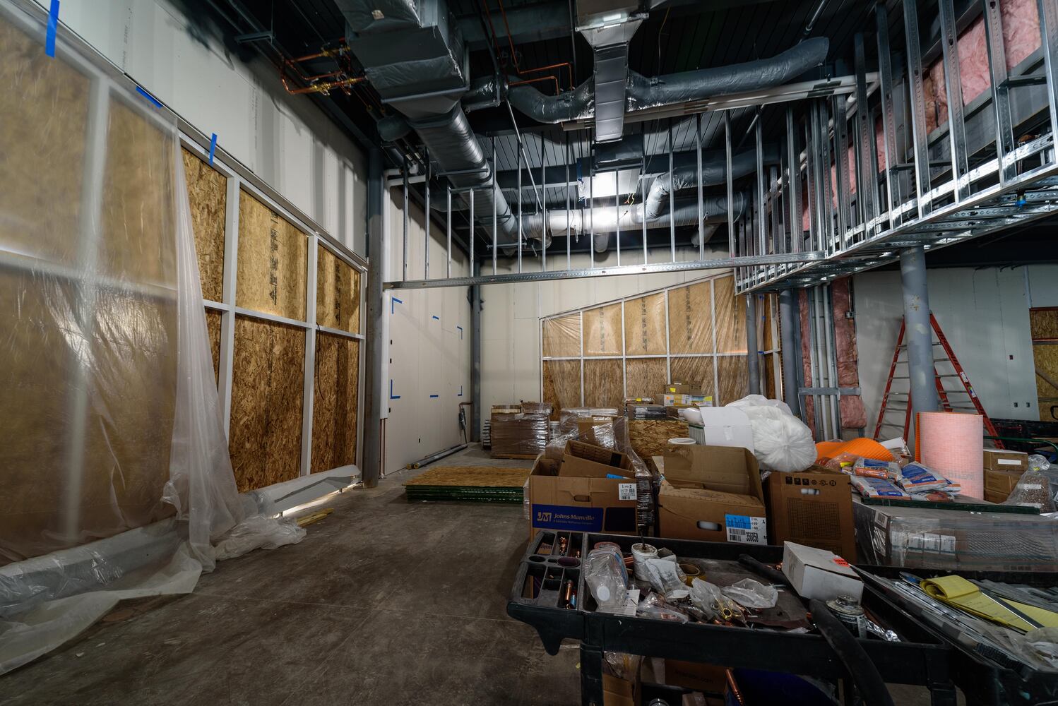 PHOTOS: A look at construction at the Dayton Metro Library’s new Huber Heights Branch