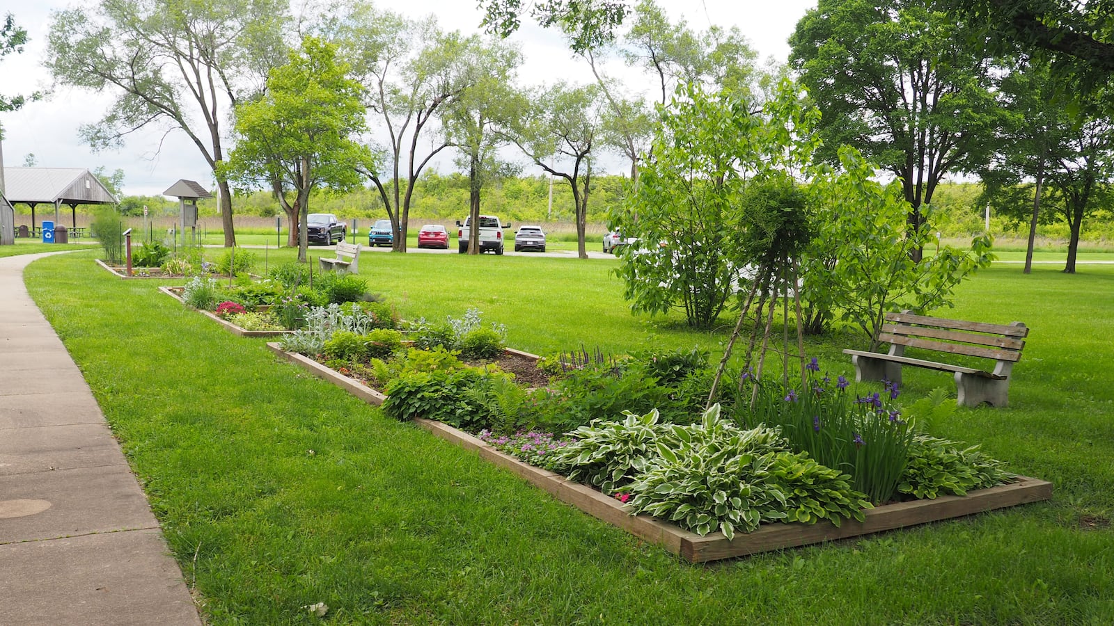 Chrisholm MetroPark is home to the Augspurger House, a historic Madison Twp. home with rich history. BRYN DIPPOLD/STAFF