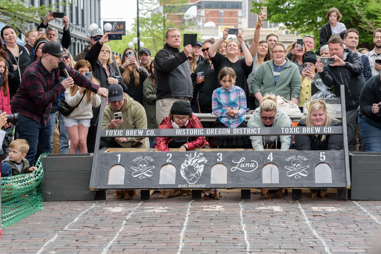 PHOTOS: Did we spot you at the Derby Day Wiener Dog Race in The Oregon District?