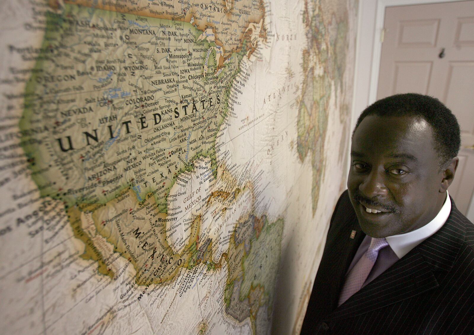 Steve Hightower, president and CEO of Hightowers Petroleum Co., at his Middletown office. 