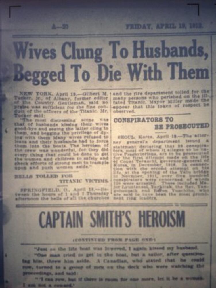 Titanic Anniversary