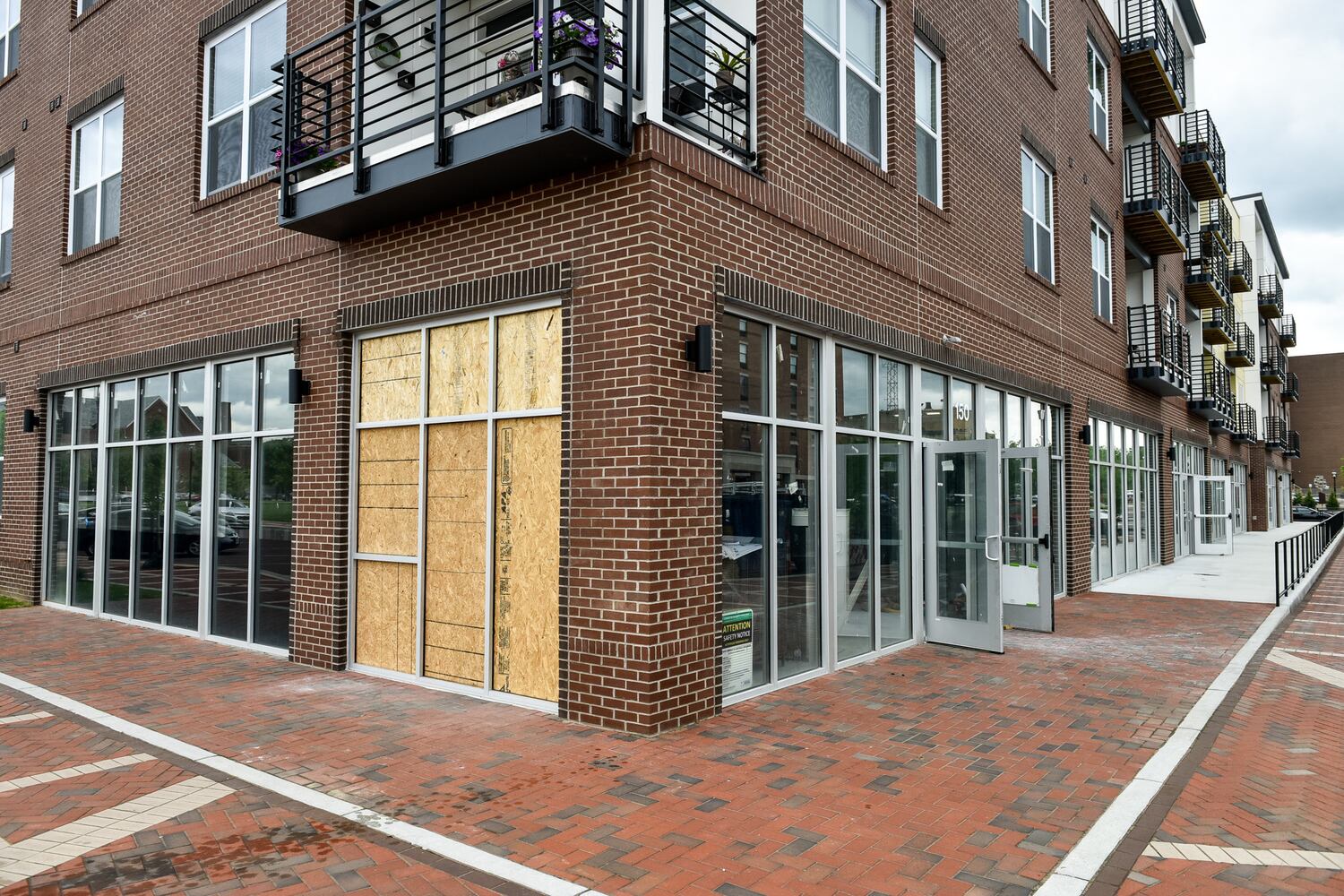 The Marcum Apartments and retail spaces
