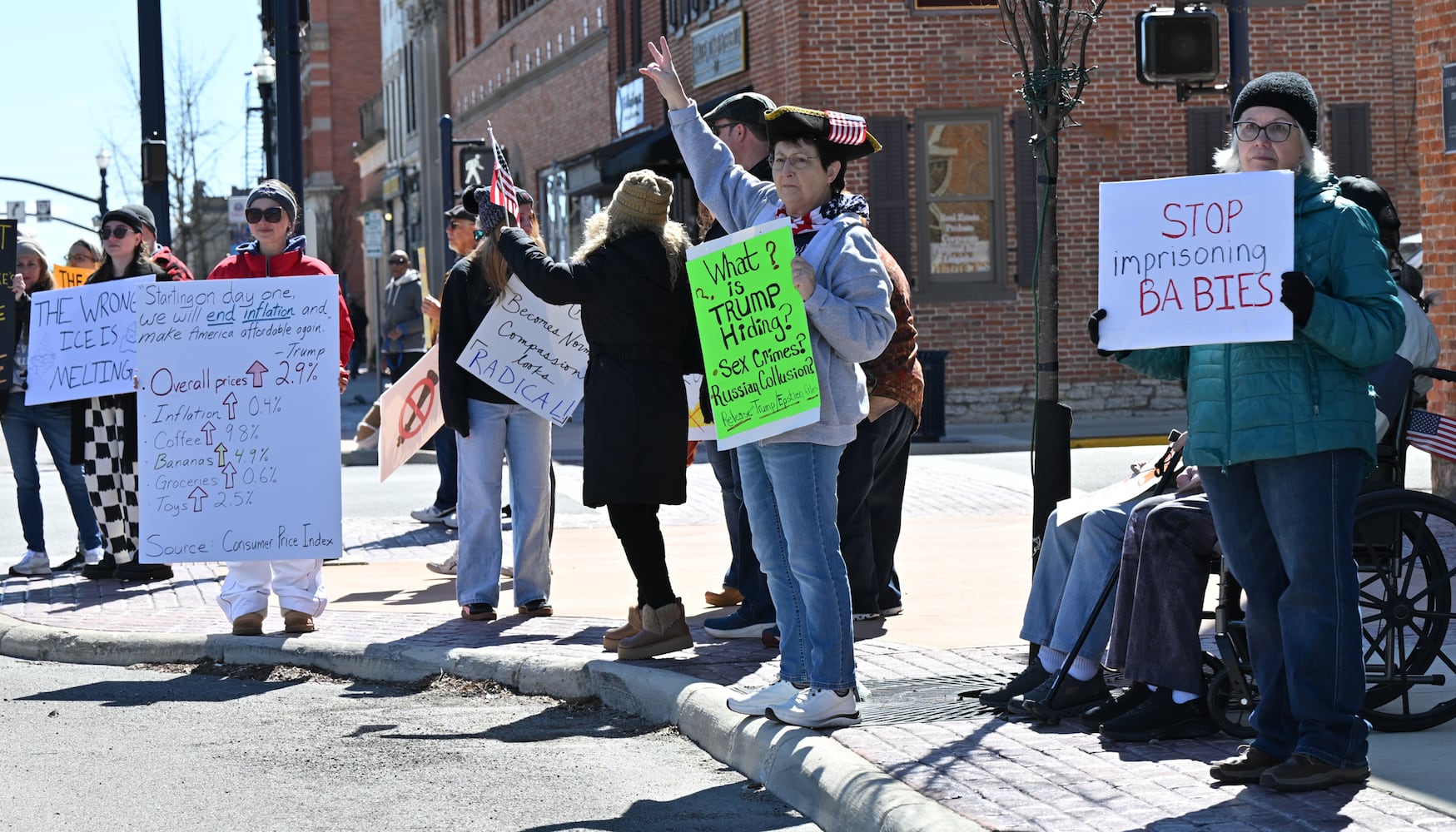 No Kings protest in Troy