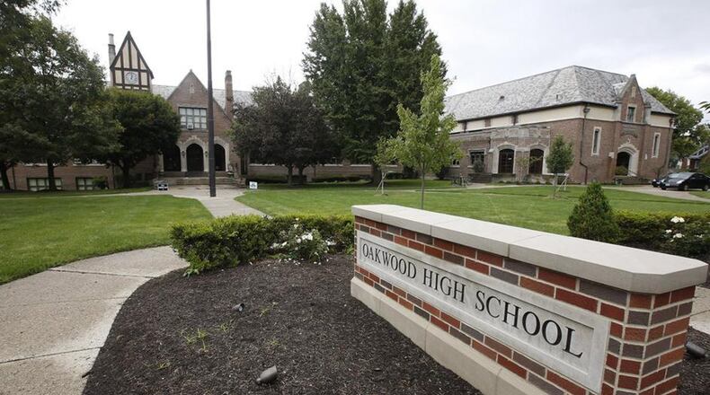 Oakwood School Board President Todd Duwel delivered the district’s State of the Schools address on Monday, touting academic progress.