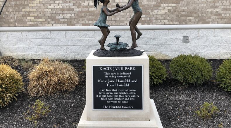 Kacie Jane Park in Springboro is nearing completion. STAFF/LAWRENCE BUDD