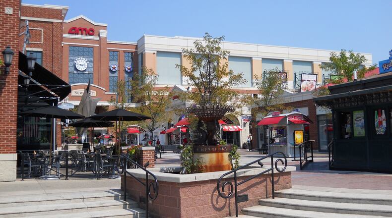 A view of the Newport on the Levee, which celebrates 10 years of operation in 2011.