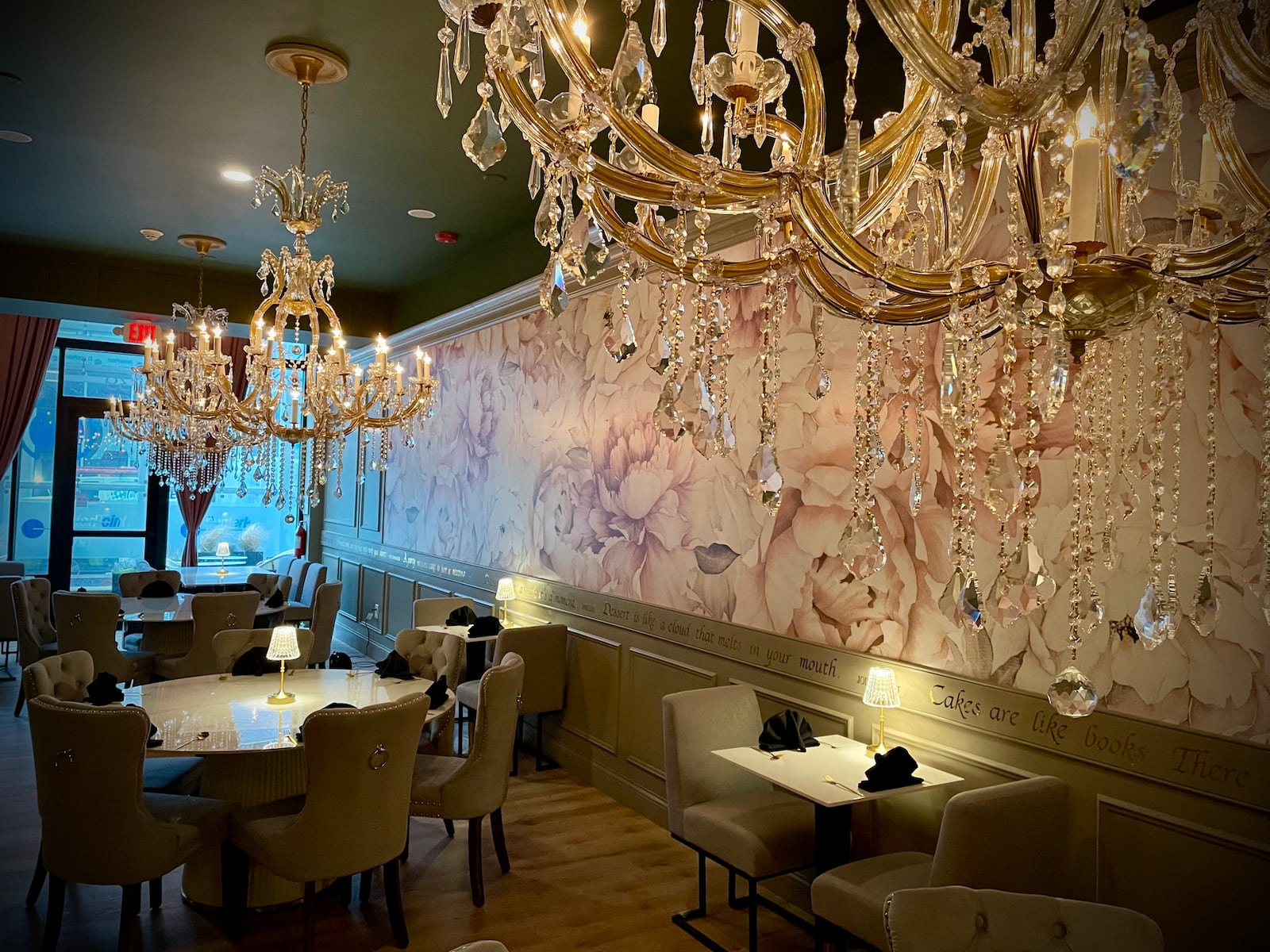 After opening Lucho in the former space of Gather at the Dayton Arcade, Charlie Carroll of The Hospitalité Group has transformed the gallery space into The Dessert Room, an after-dinner destination. NATALIE JONES/STAFF