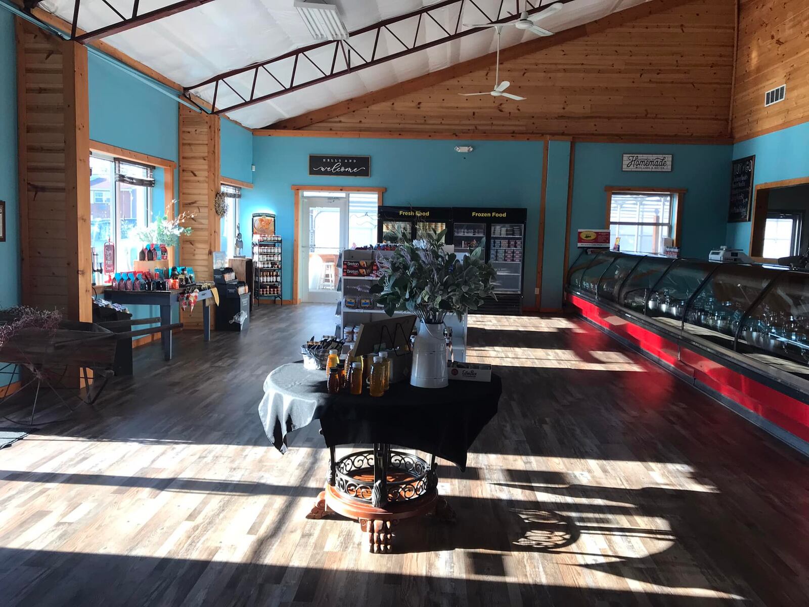 Bessie’s HomeMade Noodles is under a soft opening status at its new deli and noodle shop at 1476 N. Broad St. in Fairborn. The space was formerly a butcher shop before the Easterling family acquired the space two years ago to move their noodle production from Miamisburg to Fairborn.