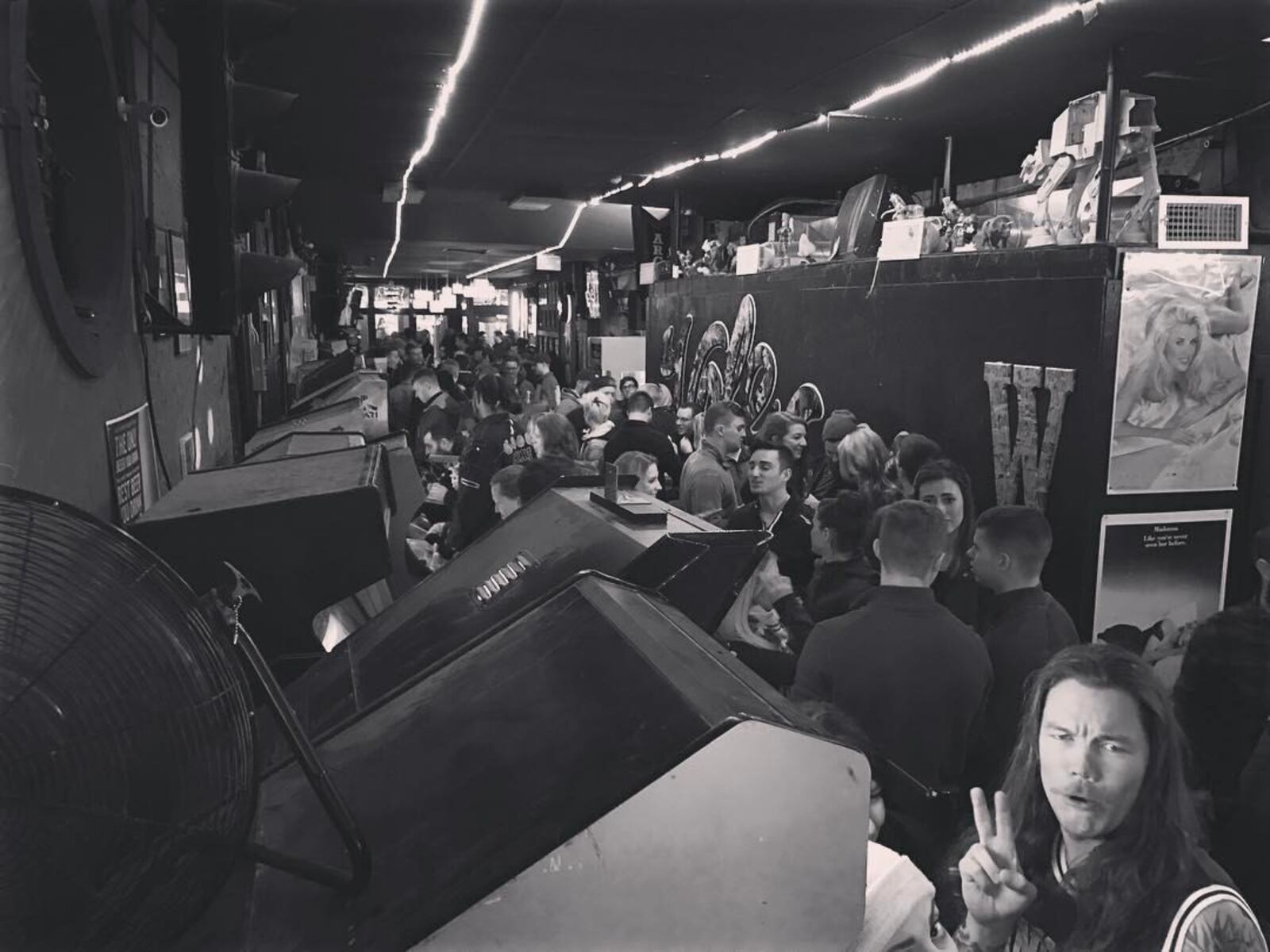 Hole In The Wall touts itself as "Dayton Ohio's first Bar Arcade."  (photo source: Facebook)