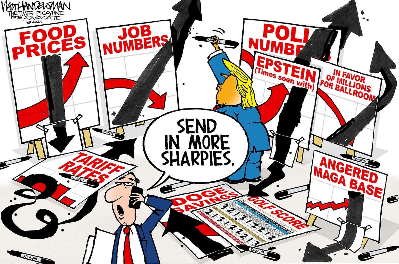 CARTOONS: Walt Handelsman, Aug. 9, 2025