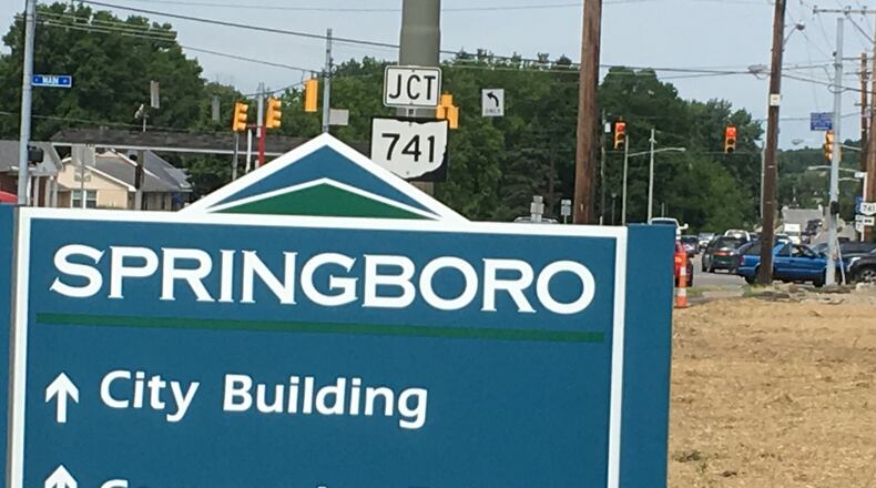 City of Springboro. LAWRENCE BUDD / STAFF