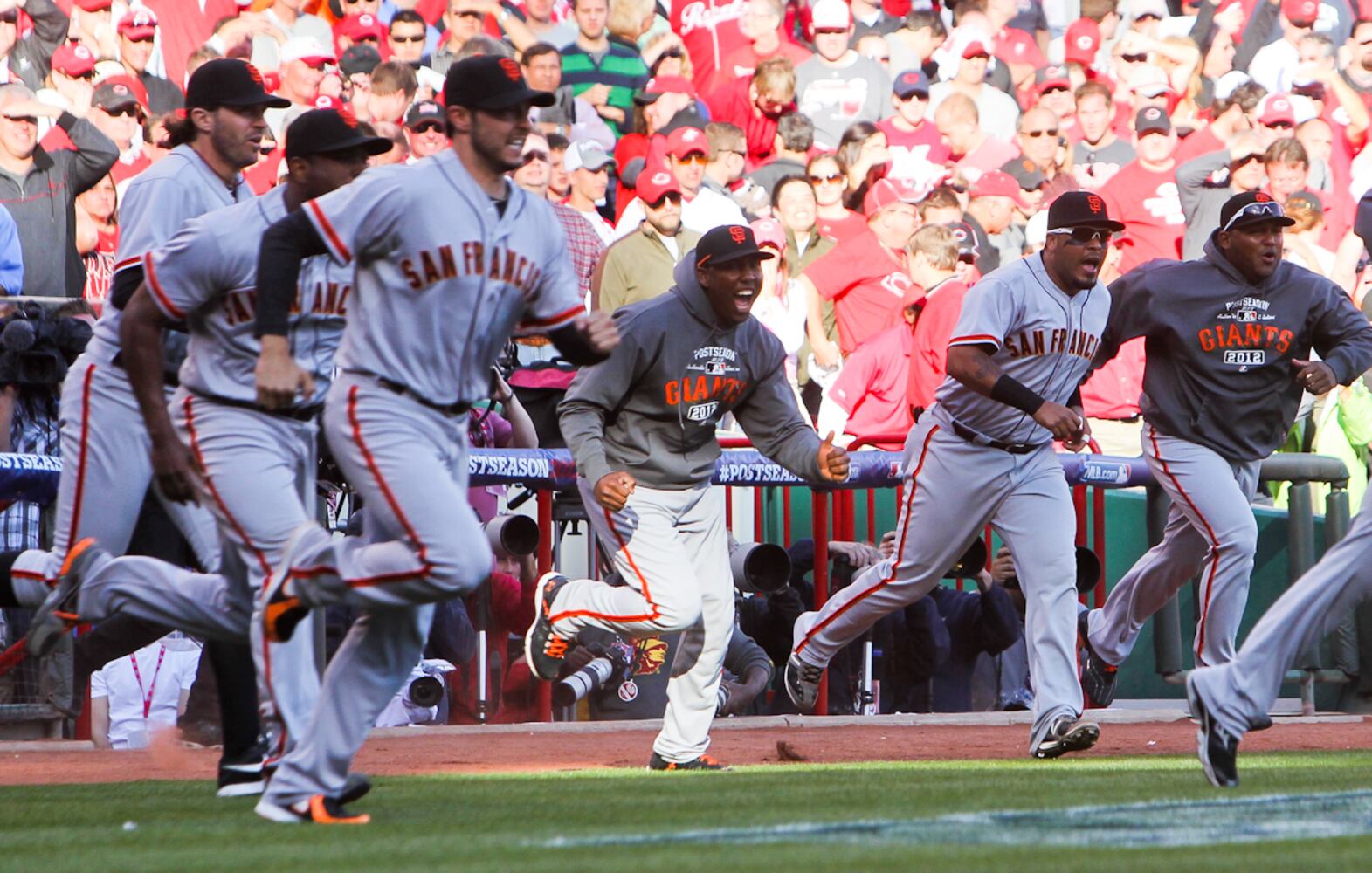 Reds vs Giants 2012 NLDS