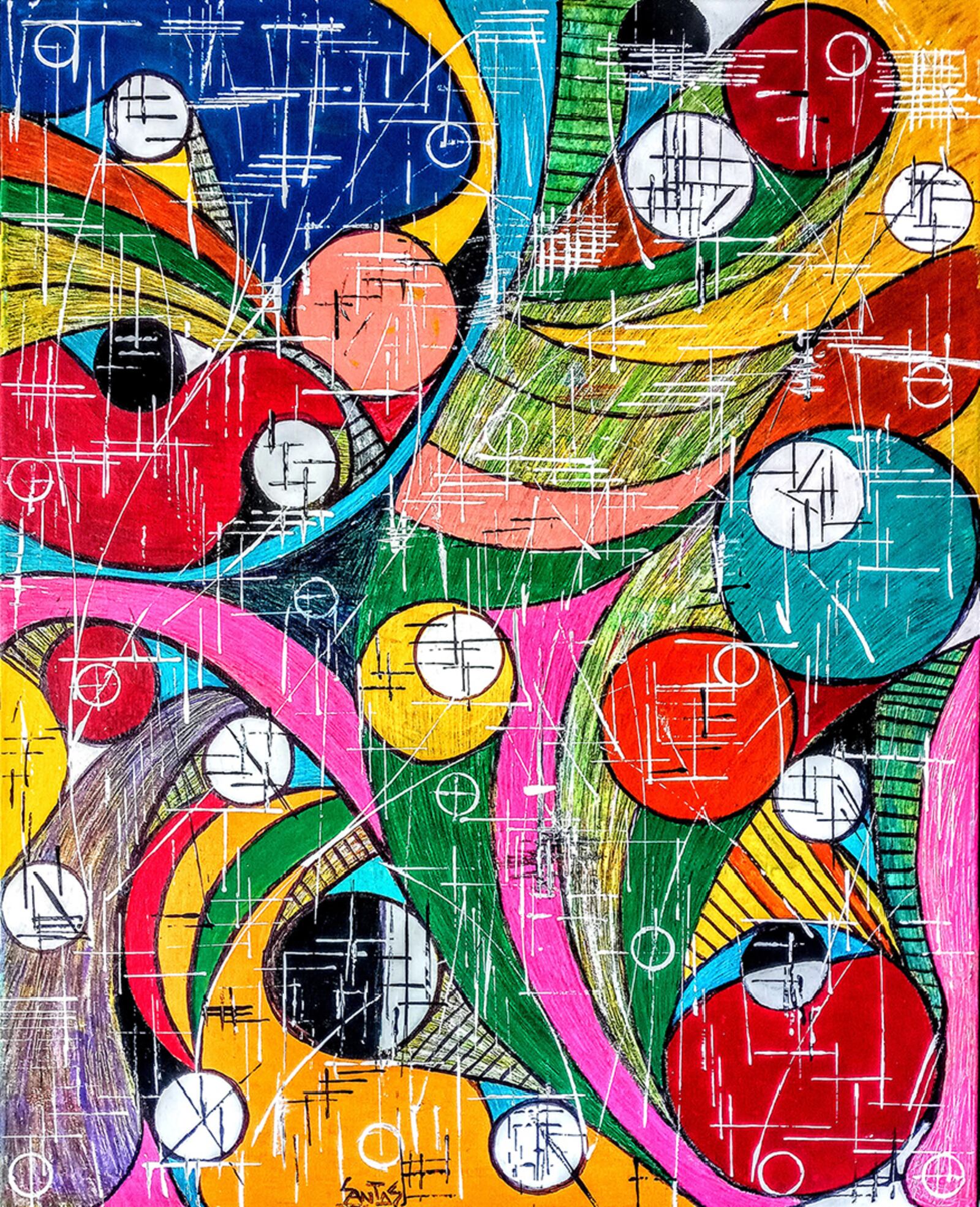 Kaleidoscope by Santos Gonzalez is a participant in the 2021 Art in the City event in downtown Dayton. CONTRIBUTED
