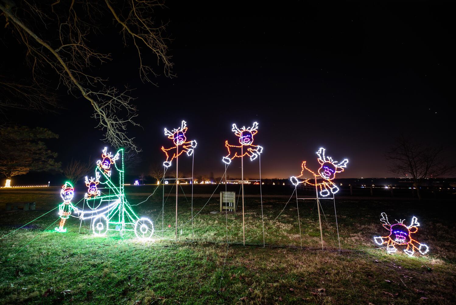 PHOTOS: Holiday Lights dazzle at Lost Creek Reserve in Troy
