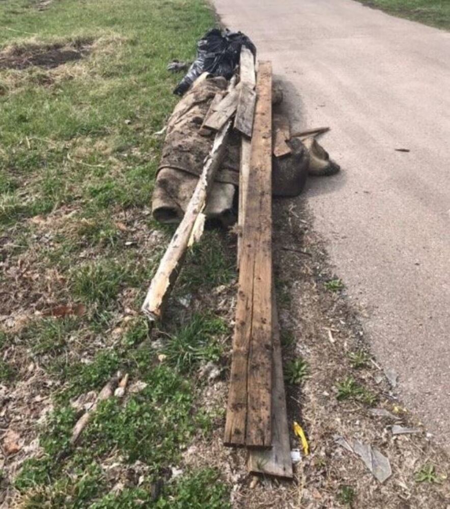 Wood debris