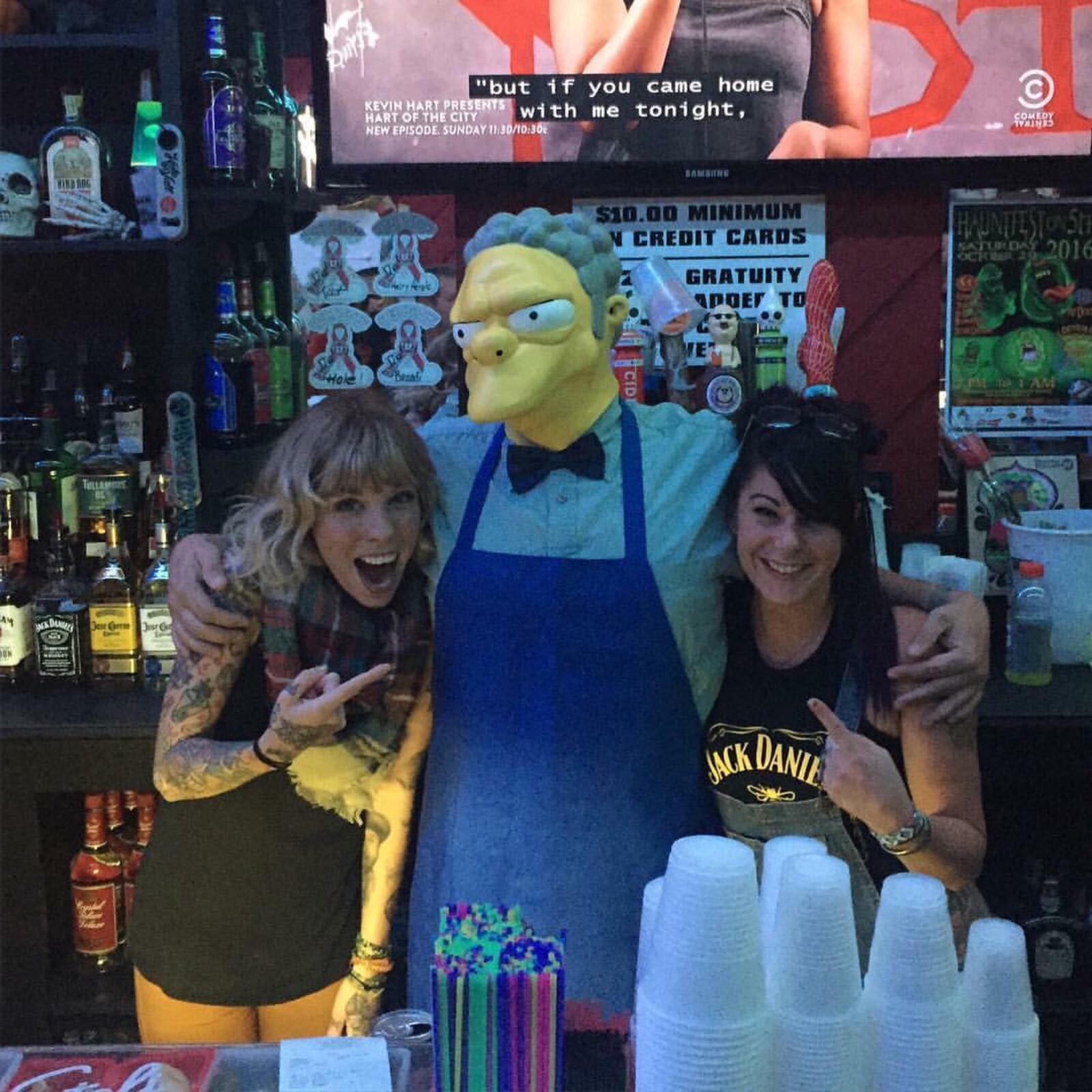 Oregon District and downtown business are planning events to remember  Felicia “Fe Meier”Listermann and support her family. Listermann died February 14 in Dayton.  Listerman is pictured with Kat King.