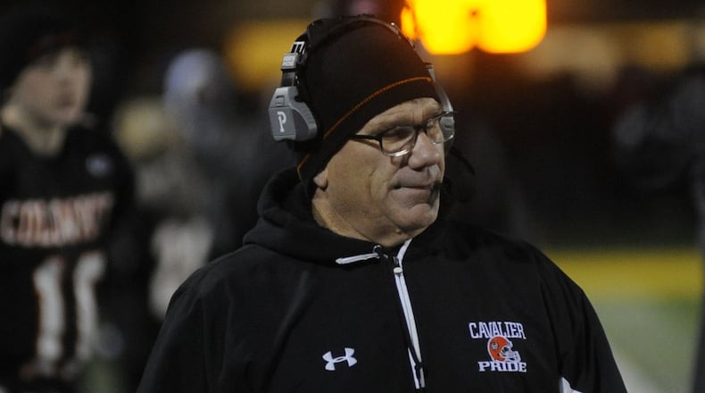 Coldwater coach Chip Otten has guided the Cavaliers back to the Division VI state championship game. DDN FILE
