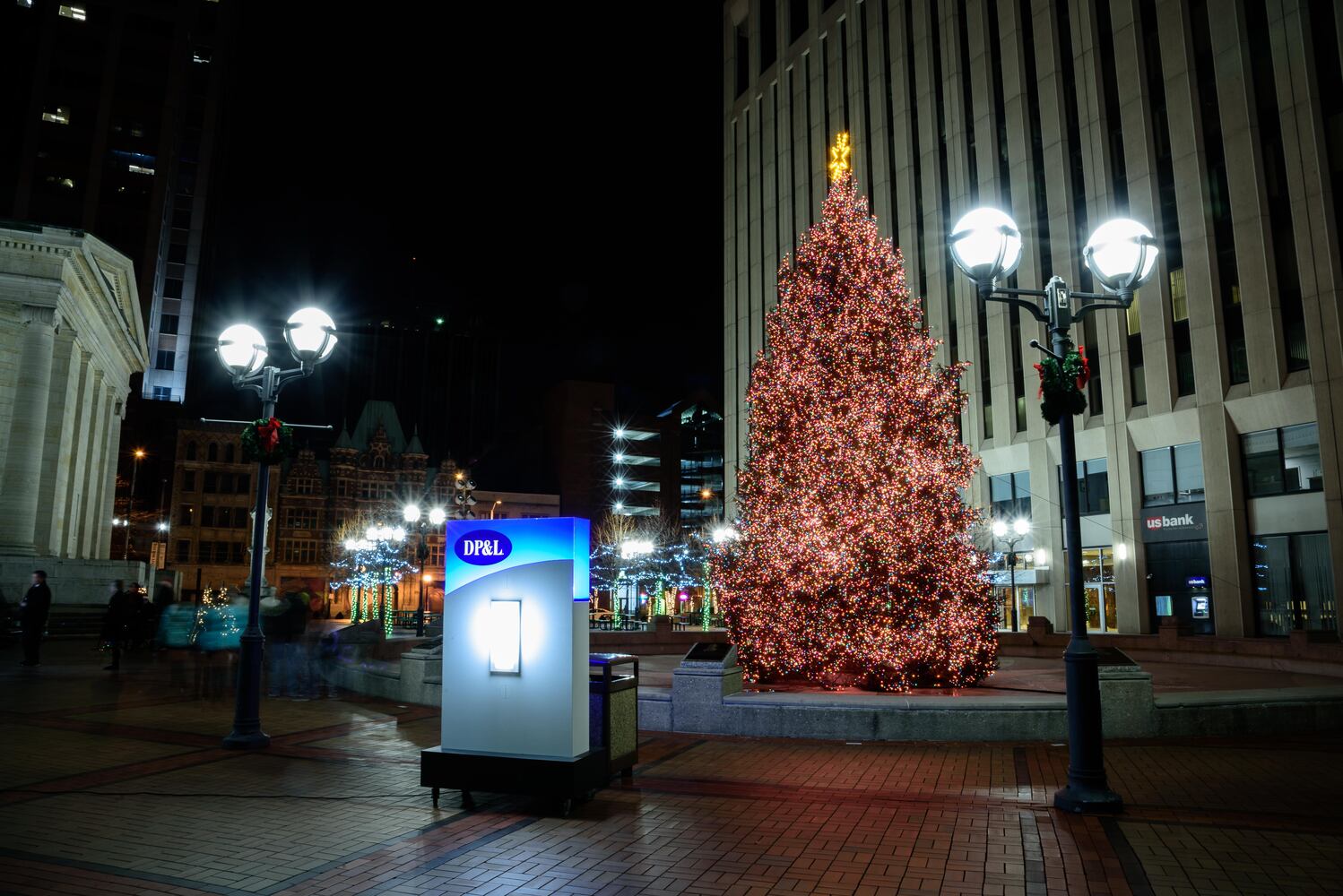 PHOTOS:  A behind the scenes look at filming of Downtown Dayton's Virtual Grande Illumination
