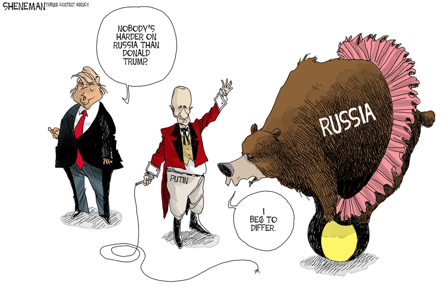 Week in cartoons: Barbara Bush, France's Macron and more