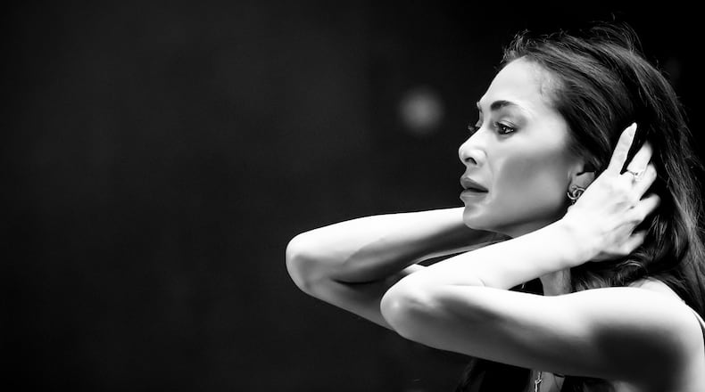 Wright State University alumna Nicole Scherzinger portrays Norma Desmond in "Sunset Boulevard" in London's West End. FACEBOOK PHOTO