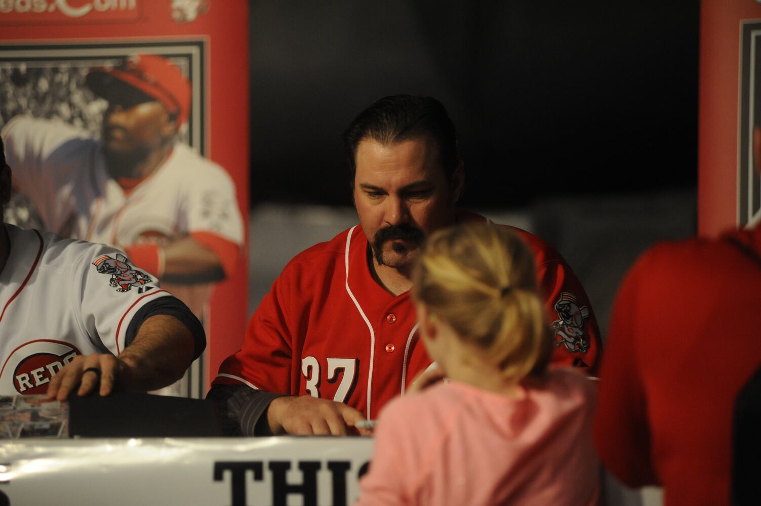 Reds selling a new era at caravan stops