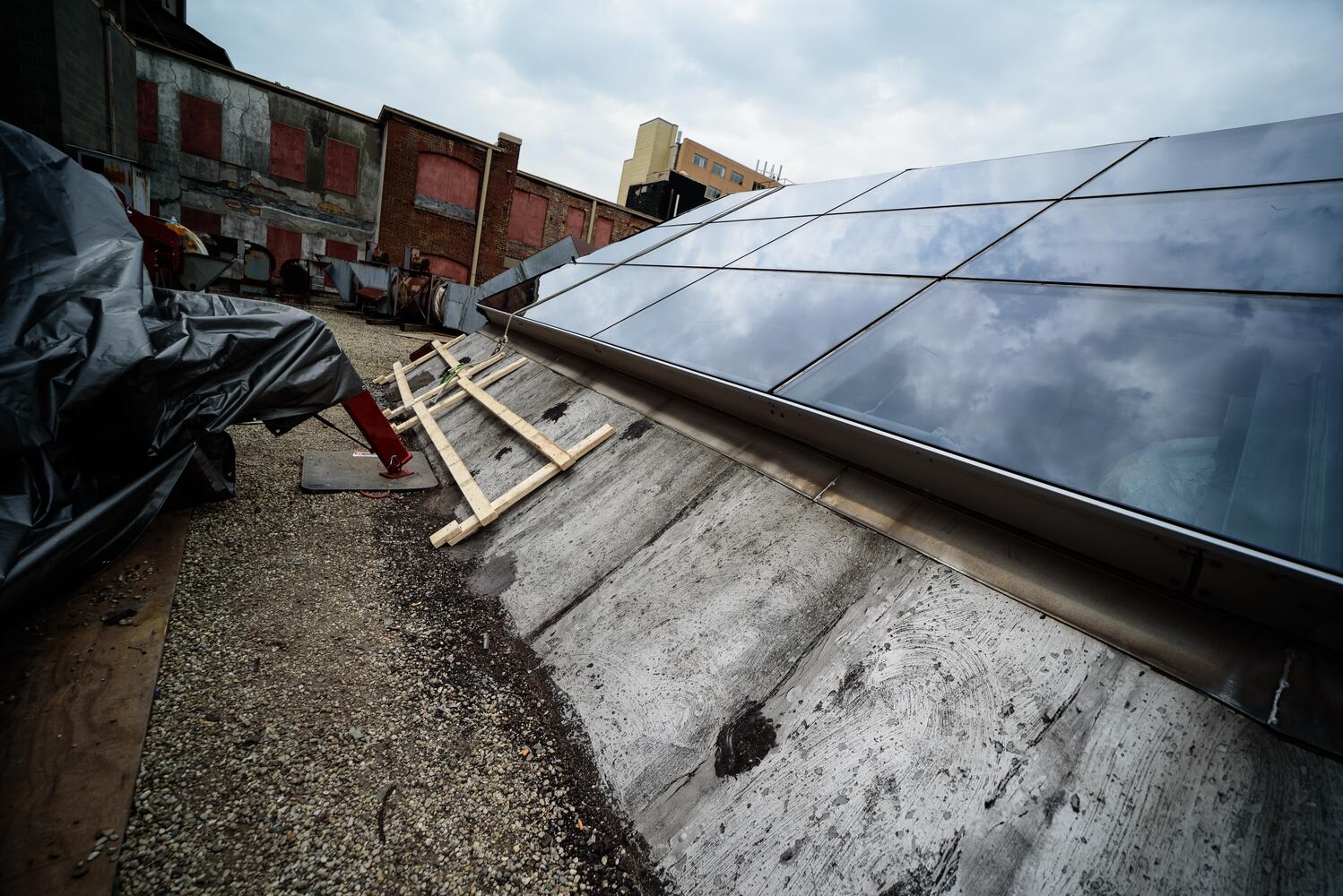 PHOTOS: Behind the scenes on the first day of construction at The Dayton Arcade
