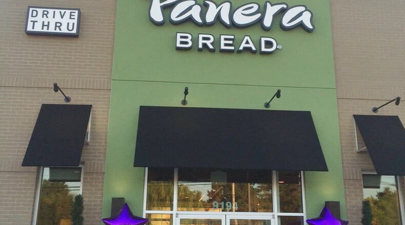 Panera Bread franchisee Covelli Enterprises opened this new cafe in Englewood last year, and another in Huber Heights. FILE
