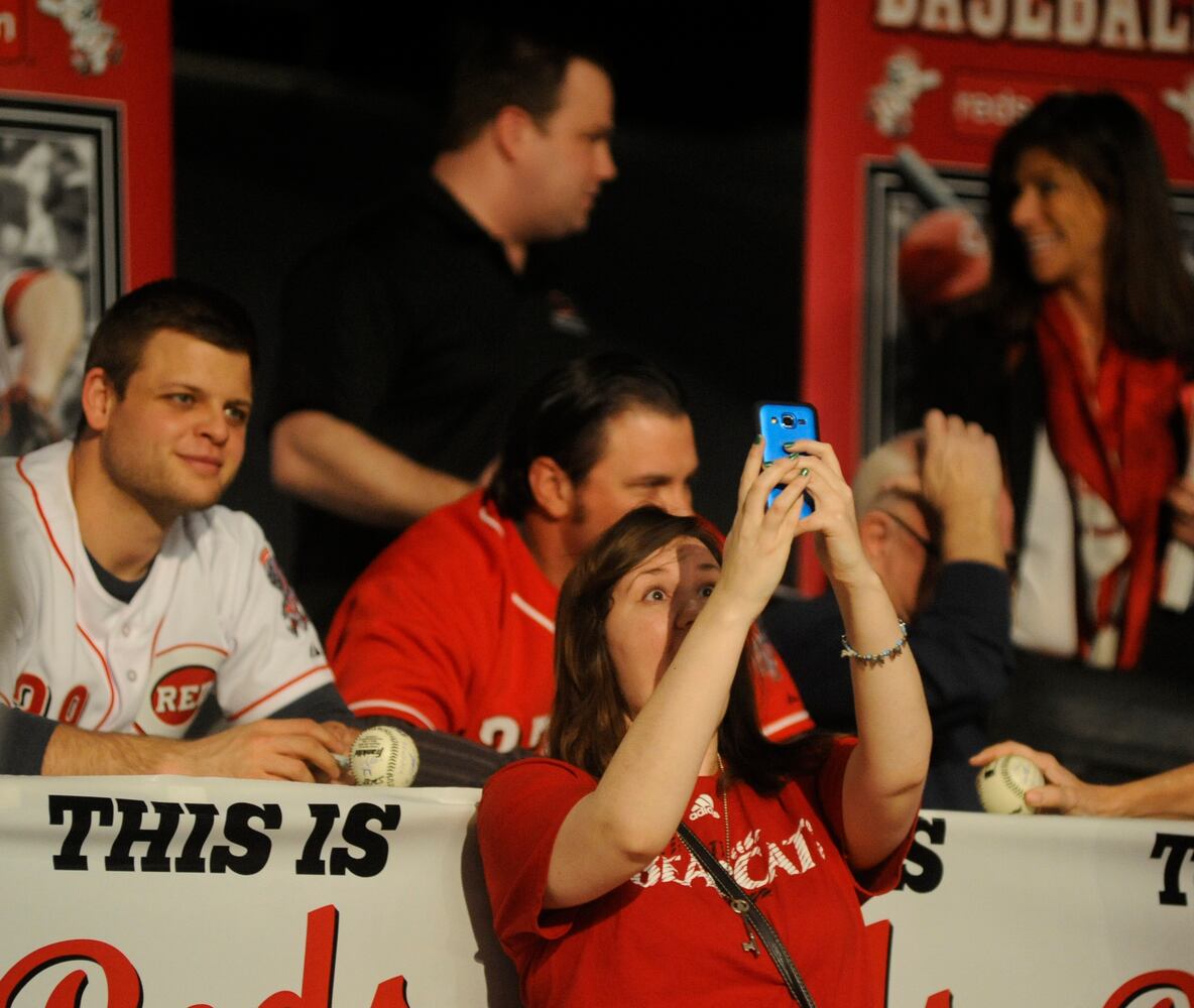 Reds selling a new era at caravan stops