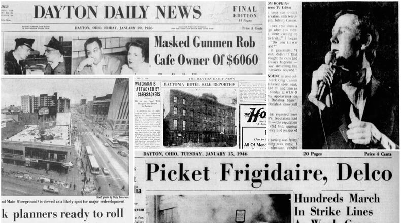 Dayton Daily news stories from the week of Jan 15-21. DAYTON DAILY NEWS ARCHIVES