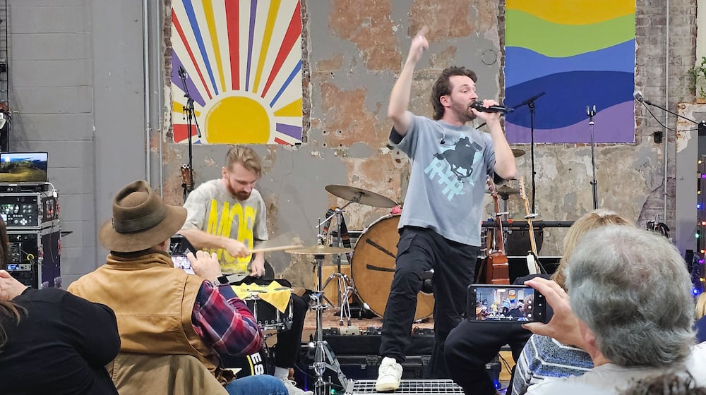 Lexington, Ky. alt-pop duo Rags & Riches performed at Base Camp Outdoors Co. on Nov. 14 as a part of the ‘25-’26 Levitt UpClose Series. CONTRIBUTED