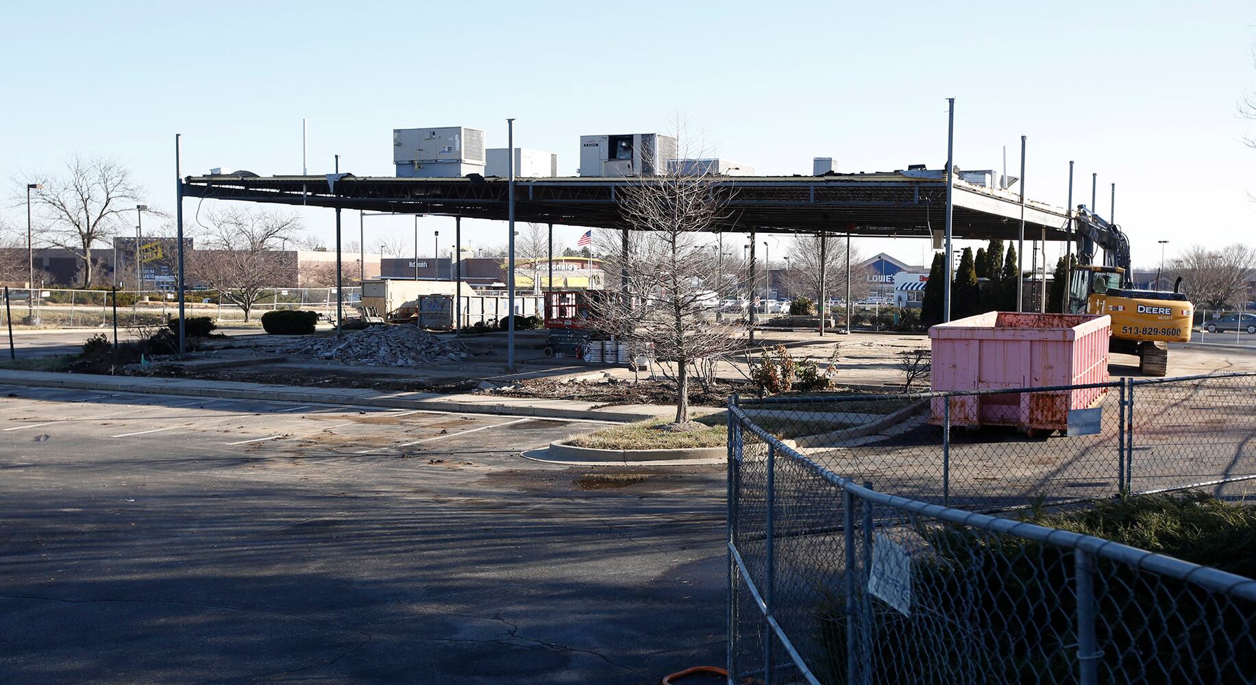 Construction for Giordano's Pizza, Jason's Deli is underway at the former Logan's Roadhouse