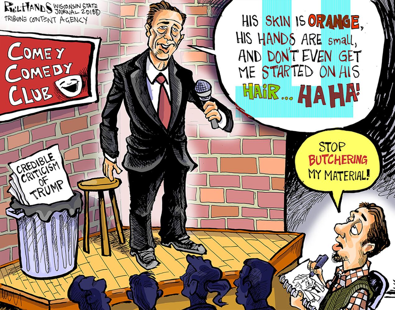Week in cartoons: Barbara Bush, France's Macron and more