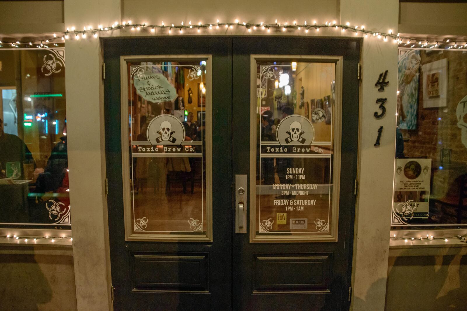 Toxic Brew Company held an Inauguration Party on Friday, Jan. 20, 2017. PHOTO / TOM GILLIAM