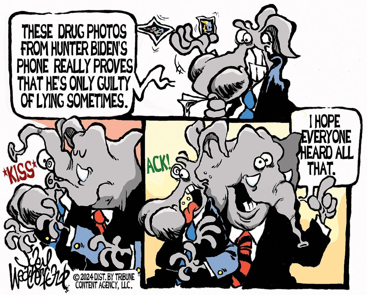 CARTOONS: Joey Weatherford, Feb. 19, 2024