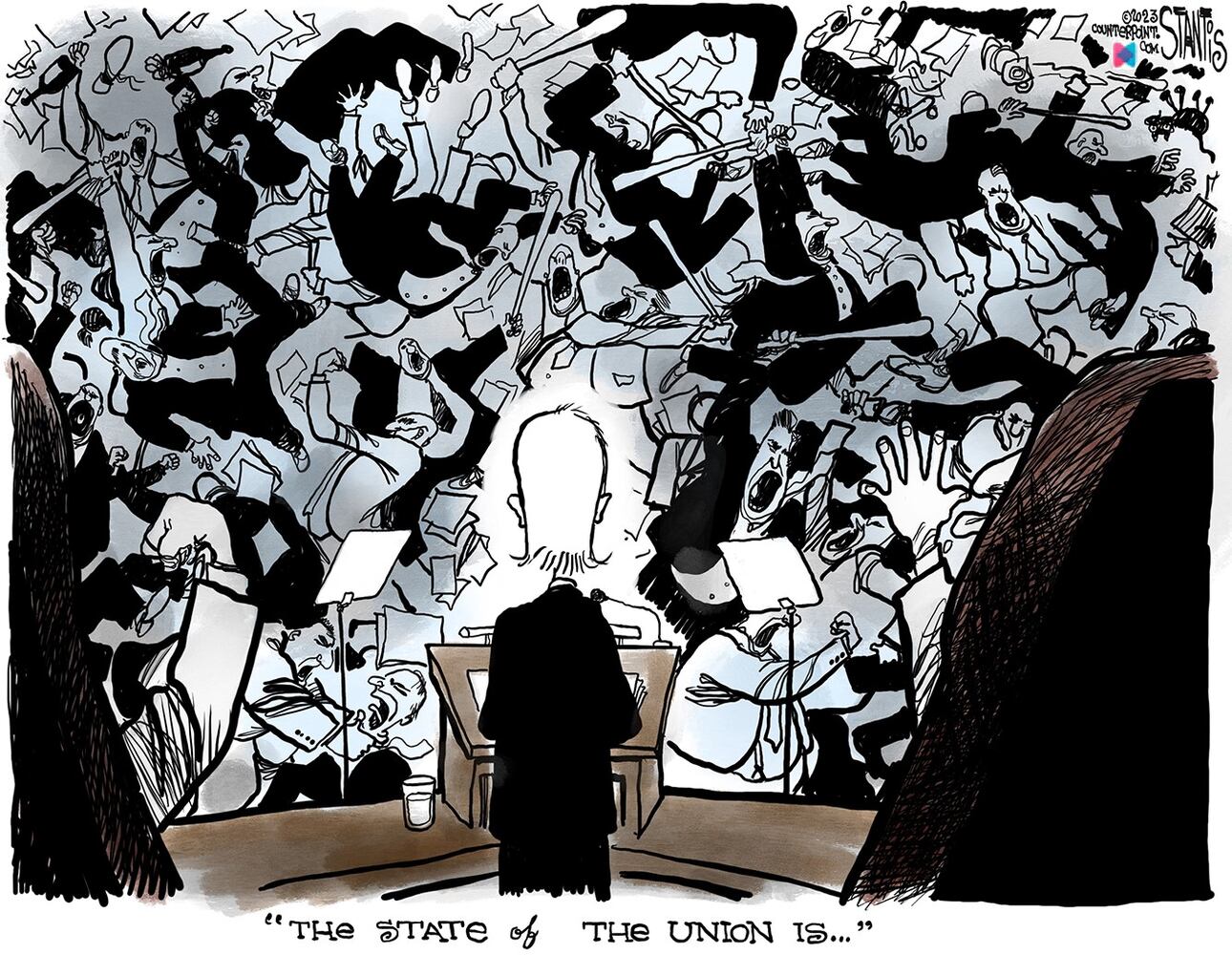 WEEK IN CARTOONS: State of the Union, Super Bowl, Chinese balloon and more
