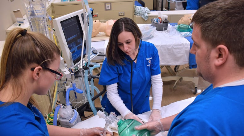 Nursing jobs are expected to grow by 15 percent through the year 2026, faster than any other occupation, according to the U.S. Bureau of Labor Statistics. The need is largely due to an aging nursing worforce and the fact that people are living longer, said Jan Mains, nursing program chairwoman at Sinclair.